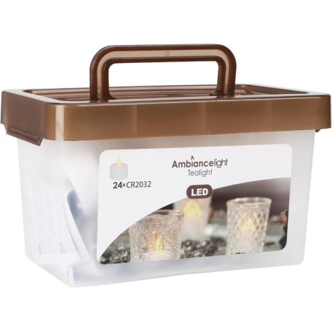 VALIGETTA 24TEALIGHT BATTERIA